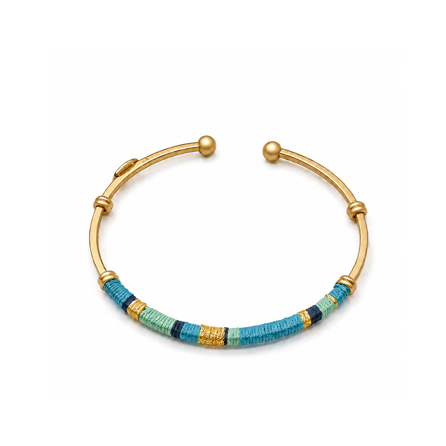 Bracelet-pour-Femme-Zanzibar-Bleu-Gas-Bijoux-Bijoux-L'Inédit