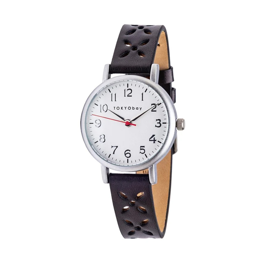 Montre-pour-Femme-Clover-Noire-Tokyo-Bay-Bijoux-L'Inédit