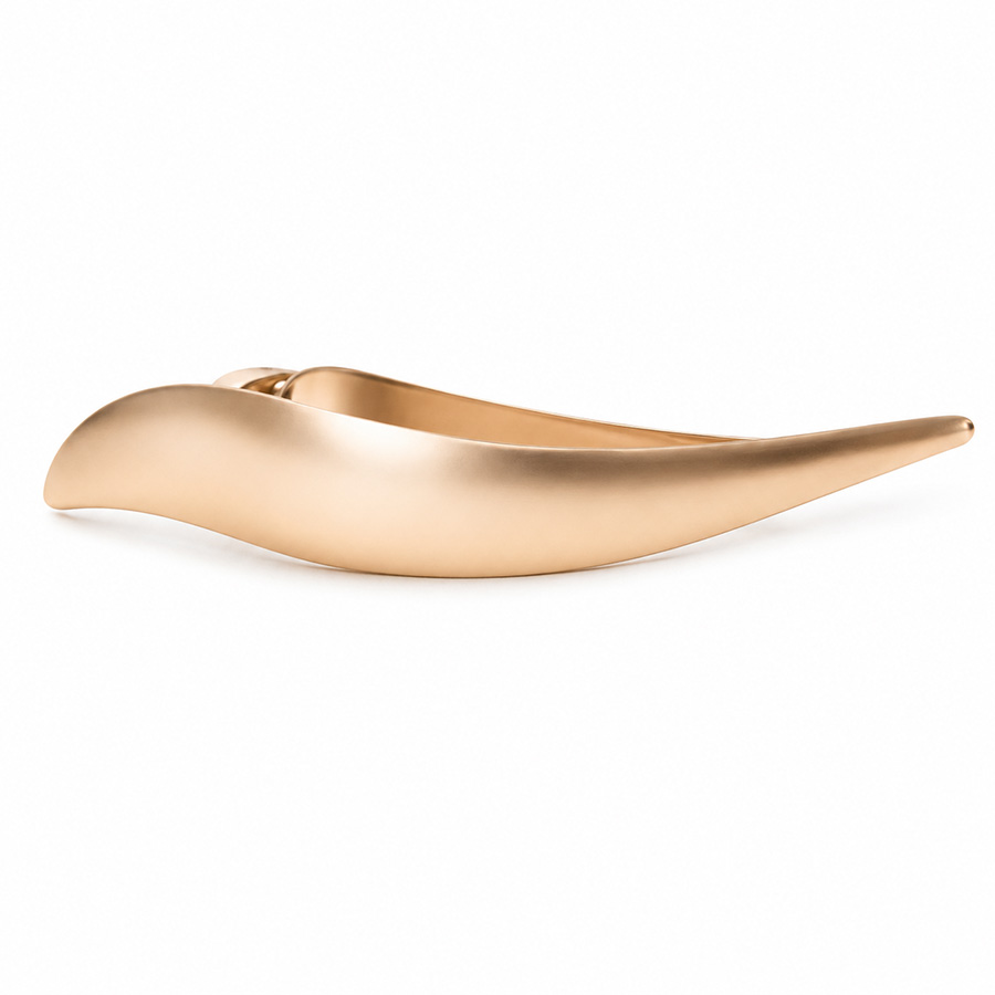 Pince-à-Cheveux-pour-Femme-Icon-Doré-Brossé-Ficcare-Bijoux-L'Inédit
