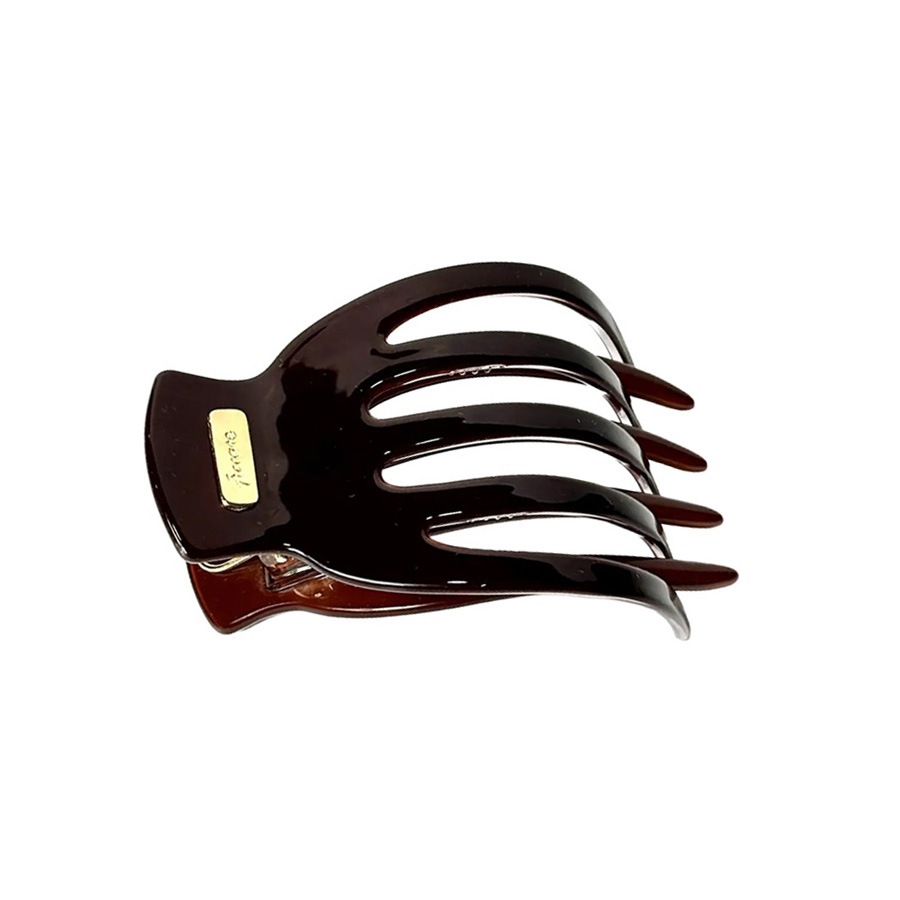 Pince-a-Cheveux-pour-Femme-Yara-Brune-Ficcare-Bijoux-LInedit