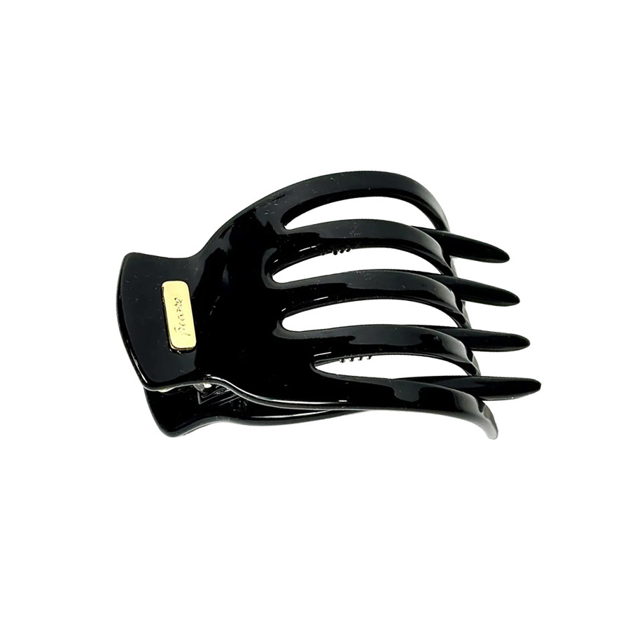 Pince-a-Cheveux-pour-Femme-Yara-Noire-Ficcare-Bijoux-LInedit
